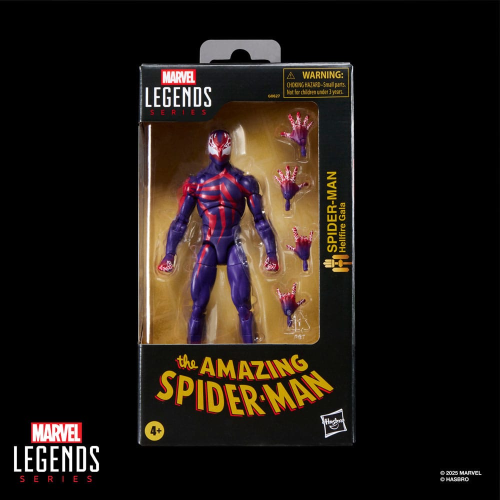 The Amazing Spider-Man Marvel Legends Actionfigur Spider-Man Hellfire Gala 15 cm - Smalltinytoystore