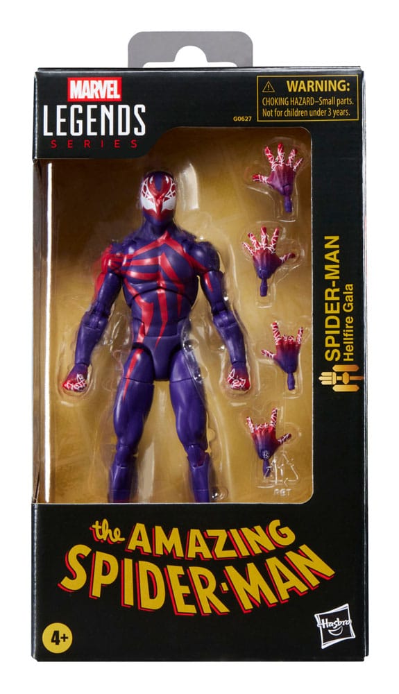 The Amazing Spider-Man Marvel Legends Actionfigur Spider-Man Hellfire Gala 15 cm - Smalltinytoystore
