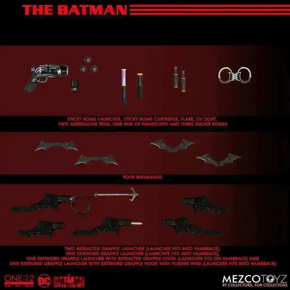 The Batman Actionfigur 1/12 The Batman 17 cm - Smalltinytoystore