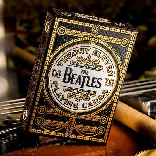 The Beatles Spielkarten Black Special Edition - Smalltinytoystore