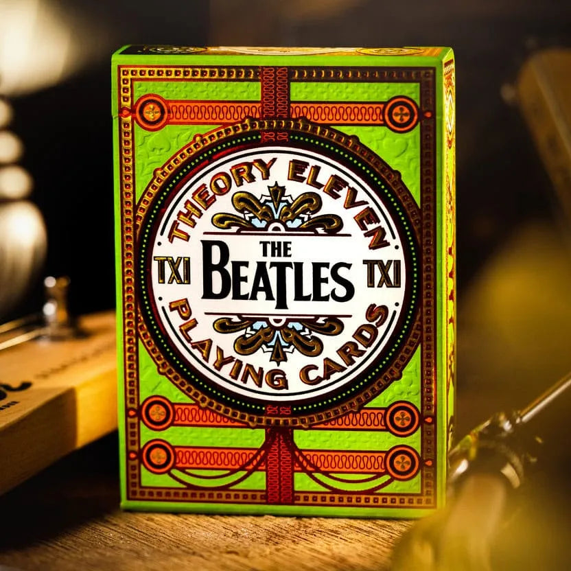 The Beatles Spielkarten Green Version - Smalltinytoystore