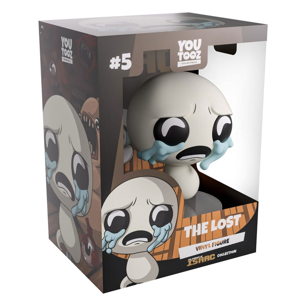 The Binding of Isaac Vinyl Figur The Lost 8 cm - Smalltinytoystore