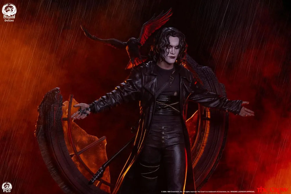 The Crow Epic Series Statue 1/3 Crow Deluxe Edition 66 cm - Smalltinytoystore