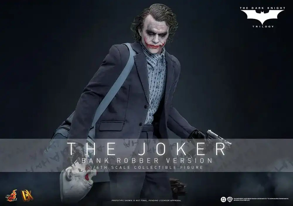 The Dark Knight DX Actionfigur 1/6 The Joker (Bank Robber Version) 30 cm - Smalltinytoystore