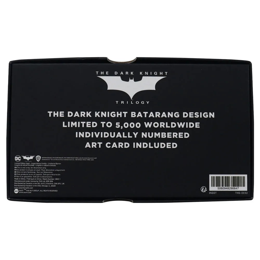 The Dark Knight Replik Batman Batarang Limited Edition 18 cm - Smalltinytoystore