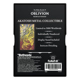 The Elder Scrolls IV: Oblivion Metallbarren Akatosh - Smalltinytoystore