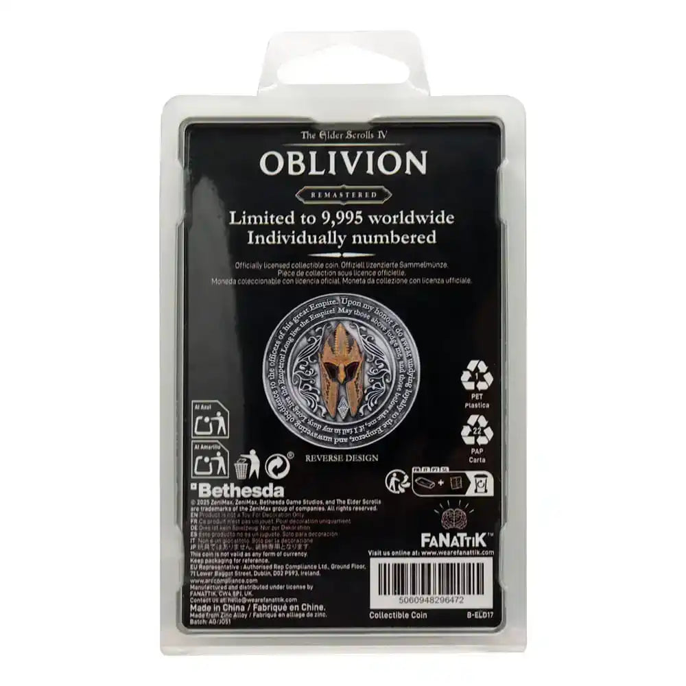The Elder Scrolls IV: Oblivion Sammelmünze Imperial City - Smalltinytoystore