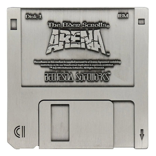 The Elder Scrolls Replik Arena Floppy Disk Limited Edition - Smalltinytoystore