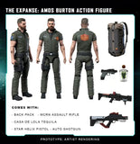 The Expanse Actionfigur Amos Burton 20 cm - Smalltinytoystore