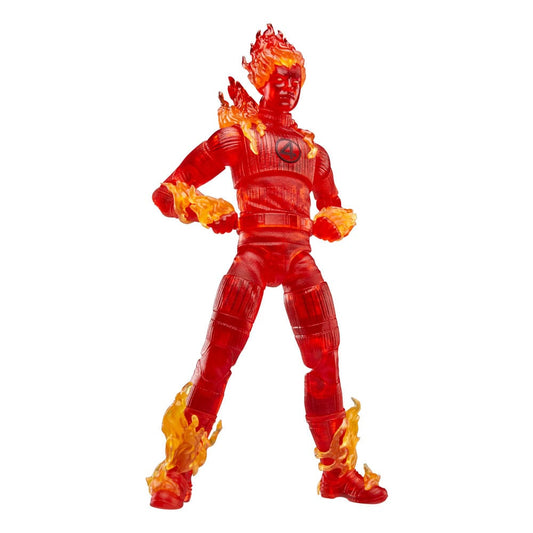 The Fantastic Four: First Steps Marvel Legends Actionfigur Human Torch 15 cm - Smalltinytoystore