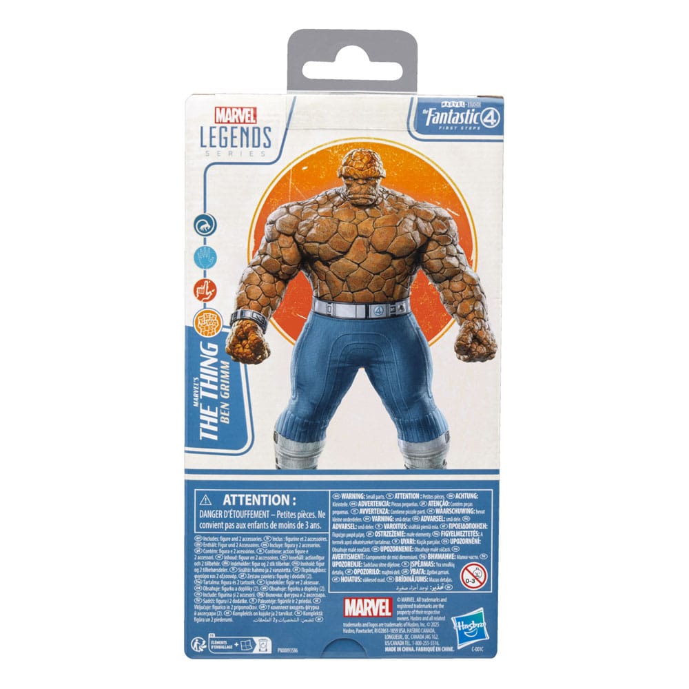 The Fantastic Four: First Steps Marvel Legends Actionfigur Marvel's The Thing 15 cm - Smalltinytoystore