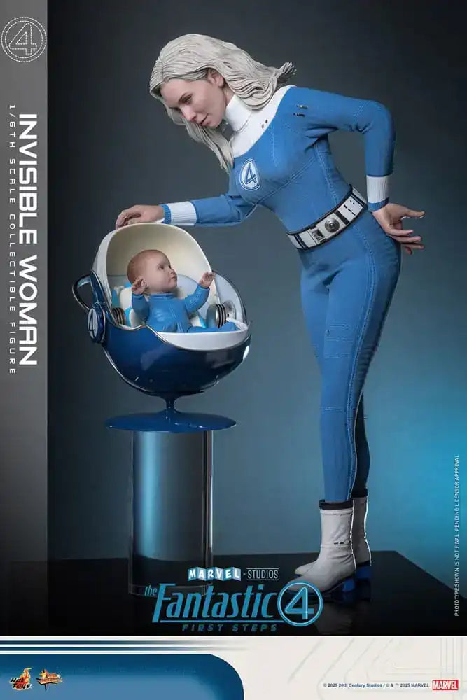 The Fantastic Four: First Steps Movie Masterpiece Actionfigur 1/6 Invisible Woman 28 cm - Smalltinytoystore