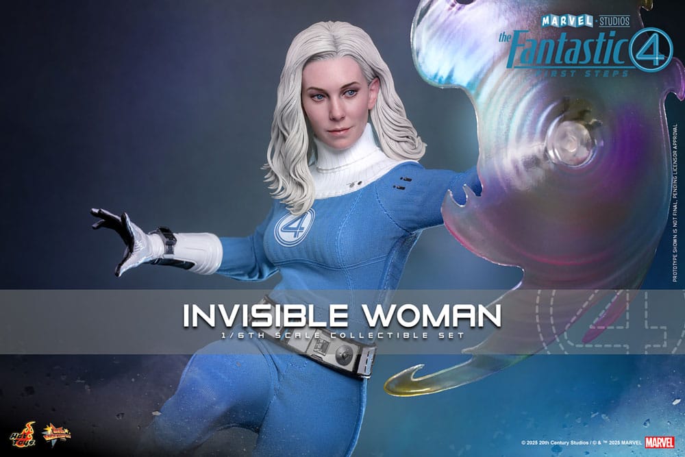 The Fantastic Four: First Steps Movie Masterpiece Actionfigur 1/6 Invisible Woman 28 cm - Smalltinytoystore