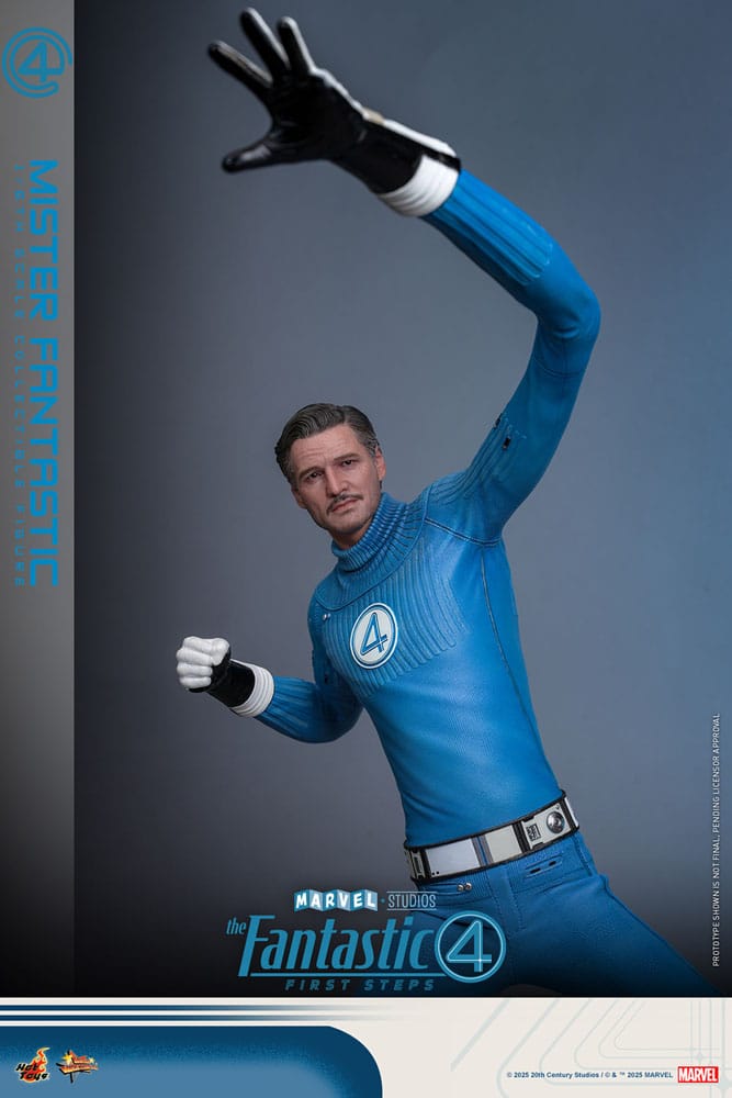 The Fantastic Four: First Steps Movie Masterpiece Actionfigur 1/6 Mister Fantastic 30 cm - Smalltinytoystore