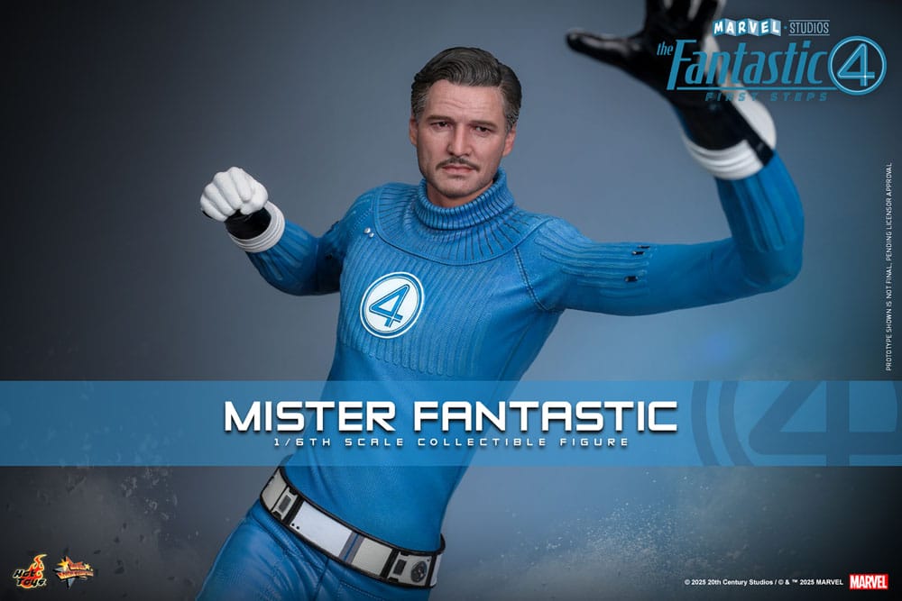 The Fantastic Four: First Steps Movie Masterpiece Actionfigur 1/6 Mister Fantastic 30 cm - Smalltinytoystore