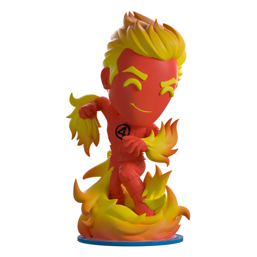 The Fantastic Four Vinyl Figur Human Torch 14 cm - Smalltinytoystore