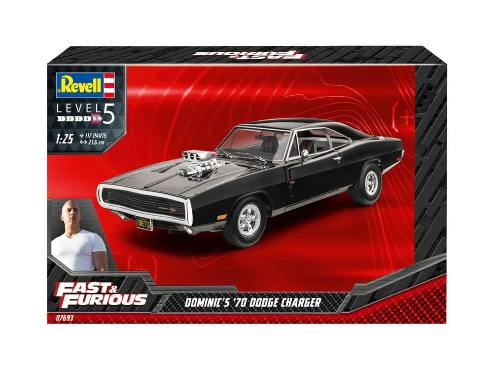 The Fast & Furious Modellbausatz Dominics 1970 Dodge Charger - Smalltinytoystore