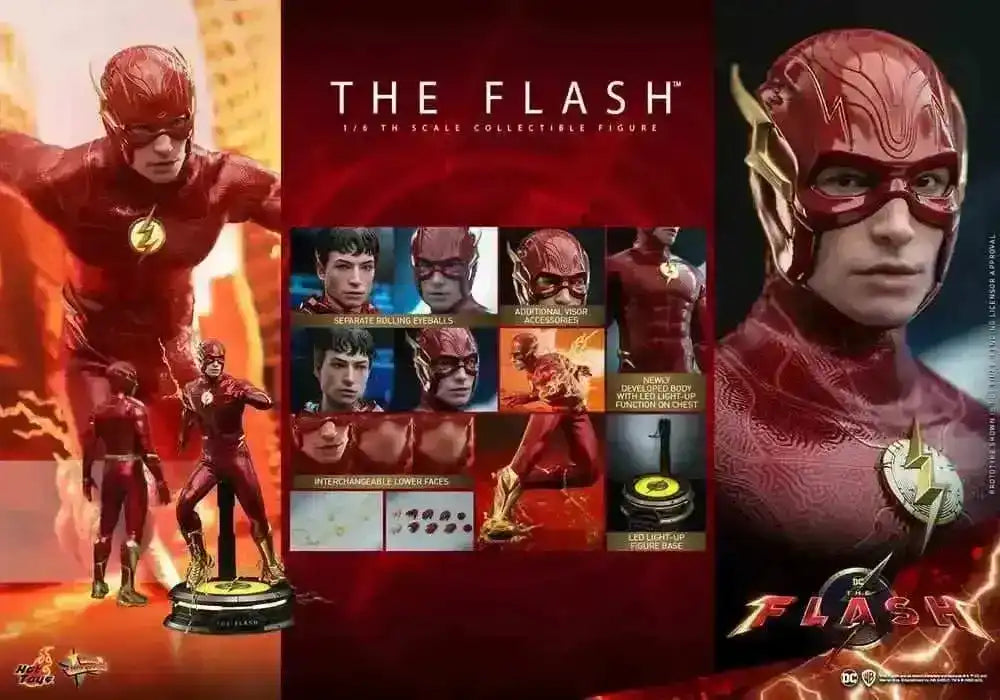 The Flash Movie Masterpiece 1/6 The Flash 30 cm HOT TOYS - Smalltinytoystore