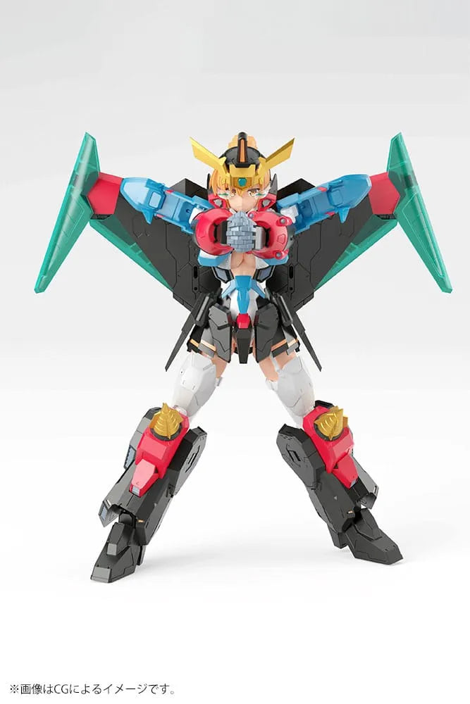 The King of Braves GaoGaiGar Cross Frame Girl Plastic Model Kit Star Gaofighgar 19 cm - Smalltinytoystore