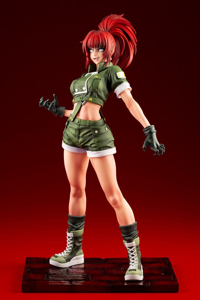 The King of Fighters '97 Bishoujo PVC Statue 1/7 Orochi Leona 23 cm - Smalltinytoystore