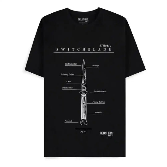 The Last of Us T-Shirt Switchblade Größe S - Smalltinytoystore