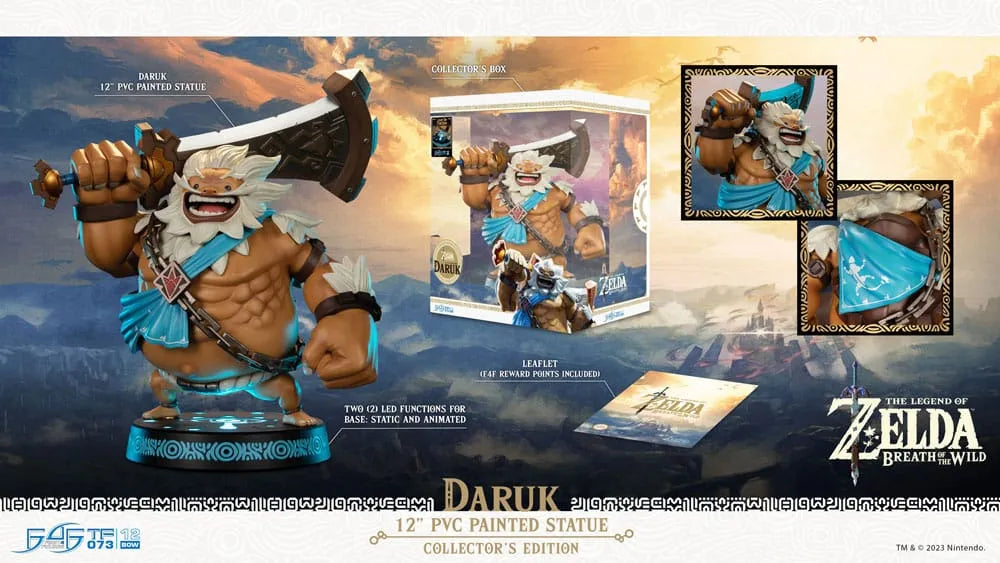 The Legend of Zelda Breath of the Wild PVC Statue Daruk Collector's Edition 30 cm - Smalltinytoystore