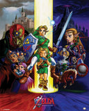 The Legend of Zelda Poster Set Ocarina of Time 40 x 50 cm (4) - Smalltinytoystore