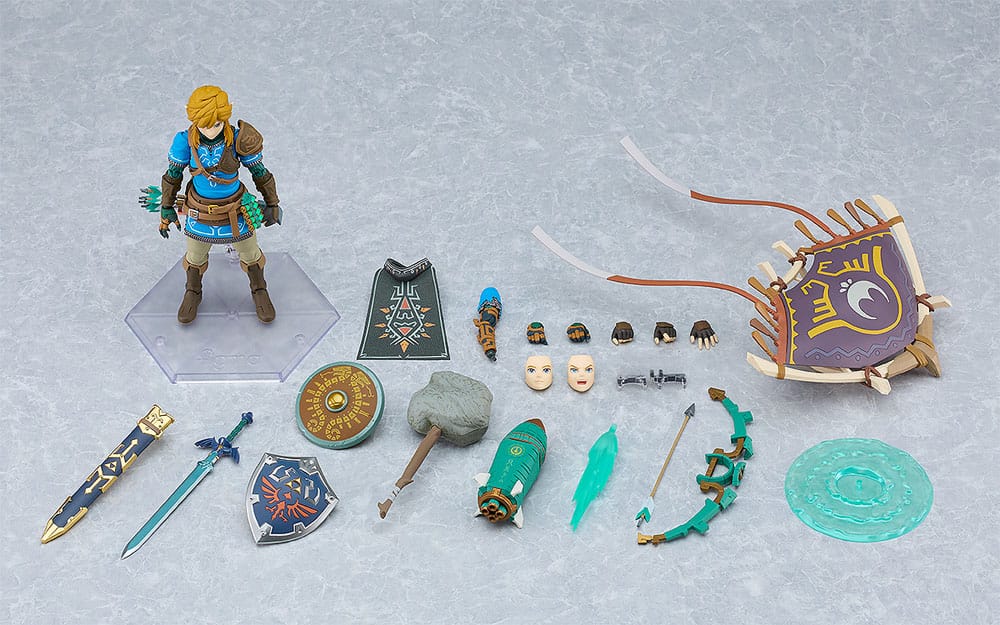 The Legend of Zelda Tears of the Kingdom Figma Actionfigur Link Tears of the Kingdom Ver. DX Edition 15 cm - Smalltinytoystore
