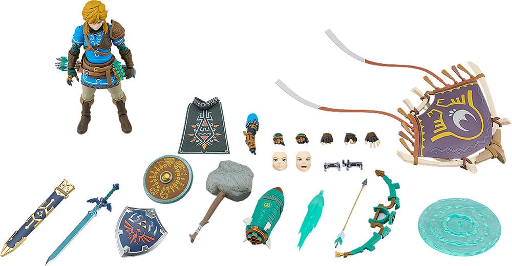 The Legend of Zelda Tears of the Kingdom Figma Actionfigur Link Tears of the Kingdom Ver. DX Edition 15 cm - Smalltinytoystore