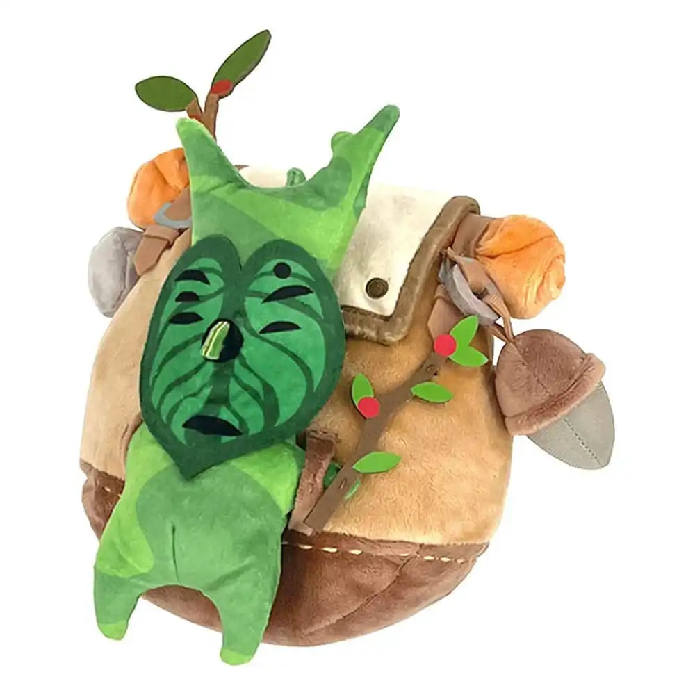 The Legend of Zelda: Tears of the Kingdom Plüschfigur ZP04 Korok with Backpack Brown 17 cm - Smalltinytoystore