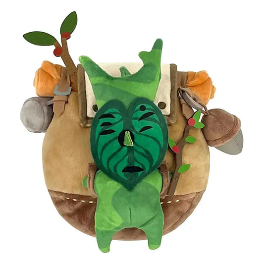 The Legend of Zelda: Tears of the Kingdom Plüschfigur ZP04 Korok with Backpack Brown 17 cm - Smalltinytoystore