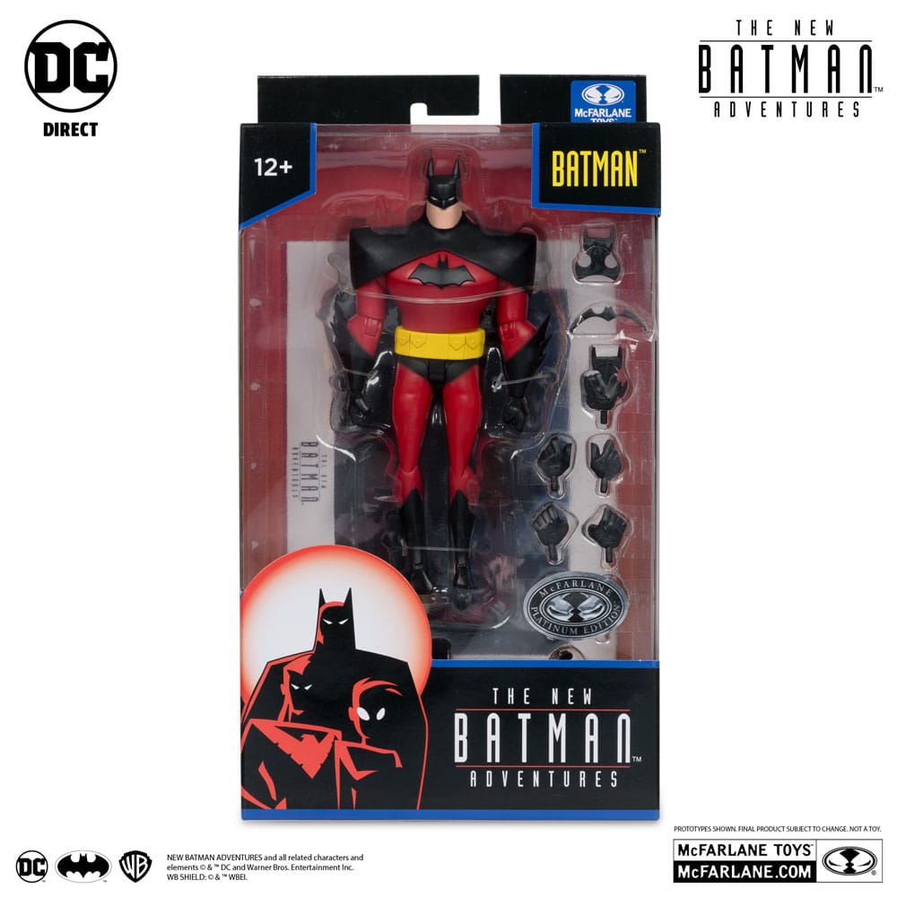 The New Batman Adventure DC Multiverse Actionfigur Batman (Silver) Platinum Edition 18 cm - Smalltinytoystore