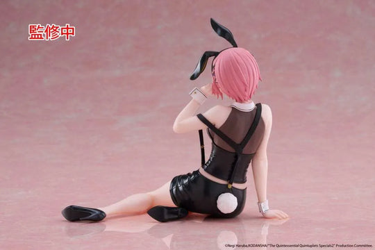 The Quintessential Quintuplets 3 PVC Statue Desktop Cute Figure Ichika Nakano Bunny Ver. 13 cm - Smalltinytoystore