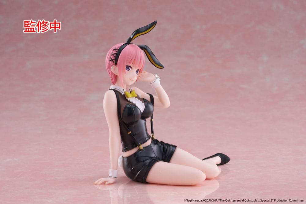 The Quintessential Quintuplets 3 PVC Statue Desktop Cute Figure Ichika Nakano Bunny Ver. 13 cm - Smalltinytoystore