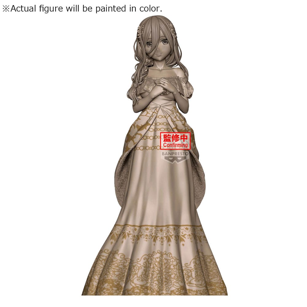 The Quintessential Quintuplets PVC Statue Miku Nakano Animation Original Art Exhibition Ver. 23 cm - Smalltinytoystore