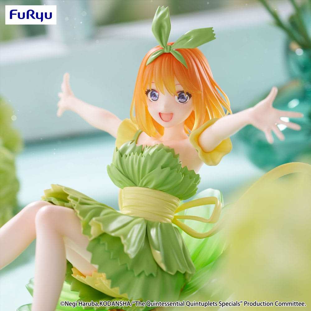 The Quintessential Quintuplets Specials Bloo-me! PVC Statue Nakano Yotsuba 11 cm - Smalltinytoystore