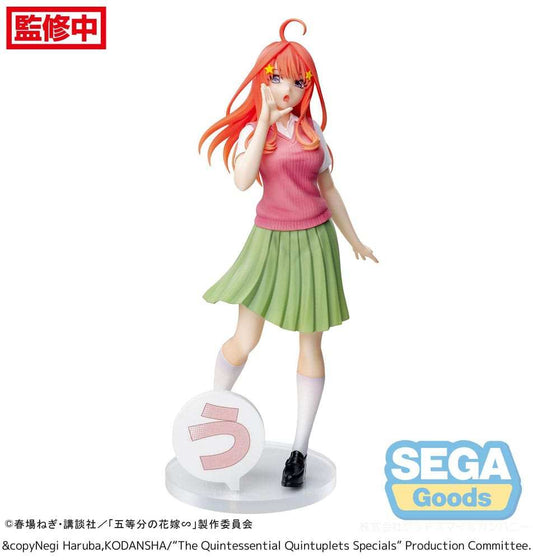 The Quintessential Quintuplets Specials Luminasta PVC Statue Itsuki Nakano 20 cm - Smalltinytoystore