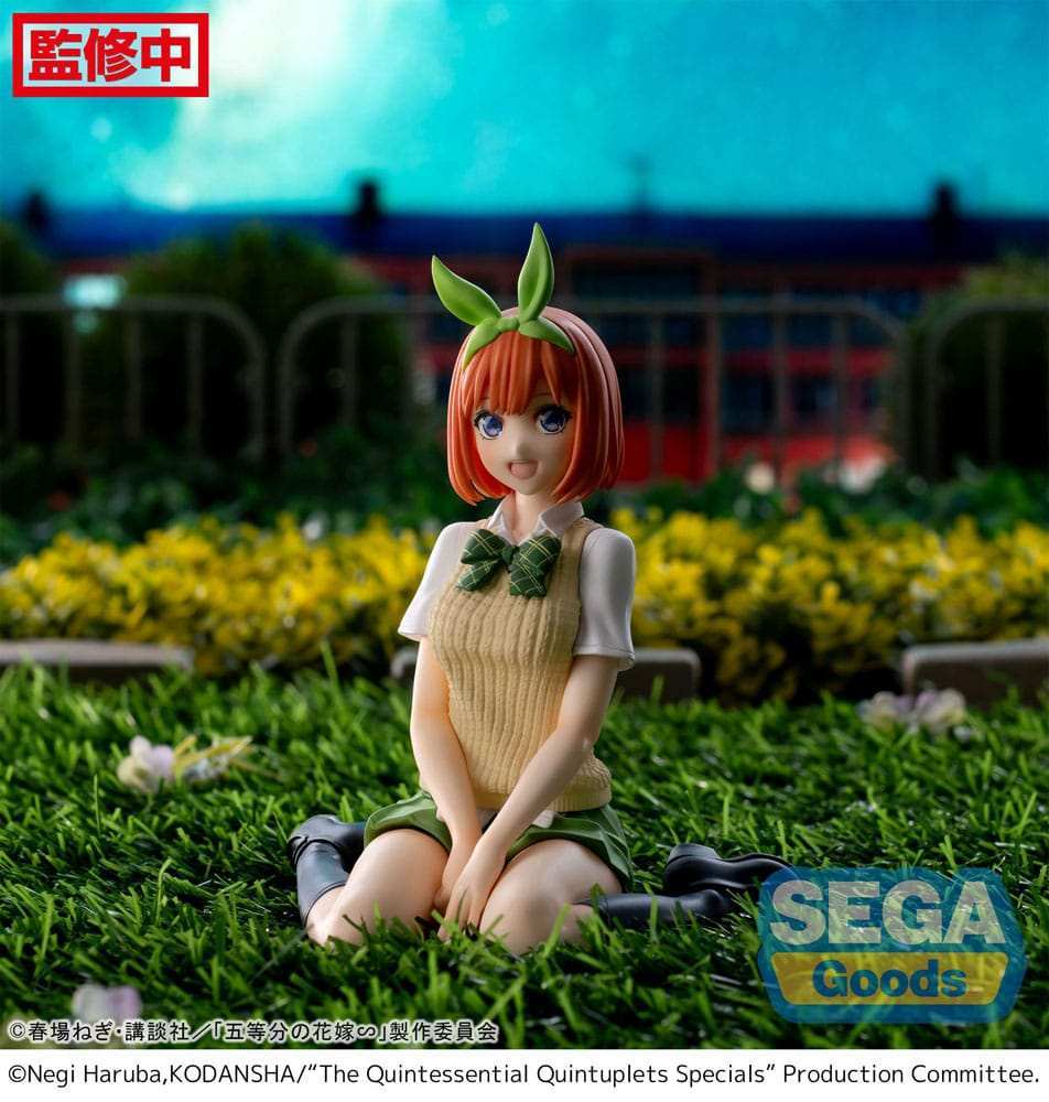 The Quintessential Quintuplets Specials PM Perching PVC Statue Yotsuba Nakano 9 cm - Smalltinytoystore