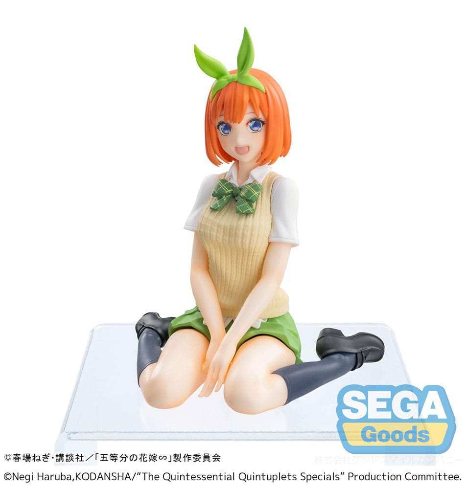 The Quintessential Quintuplets Specials PM Perching PVC Statue Yotsuba Nakano 9 cm - Smalltinytoystore