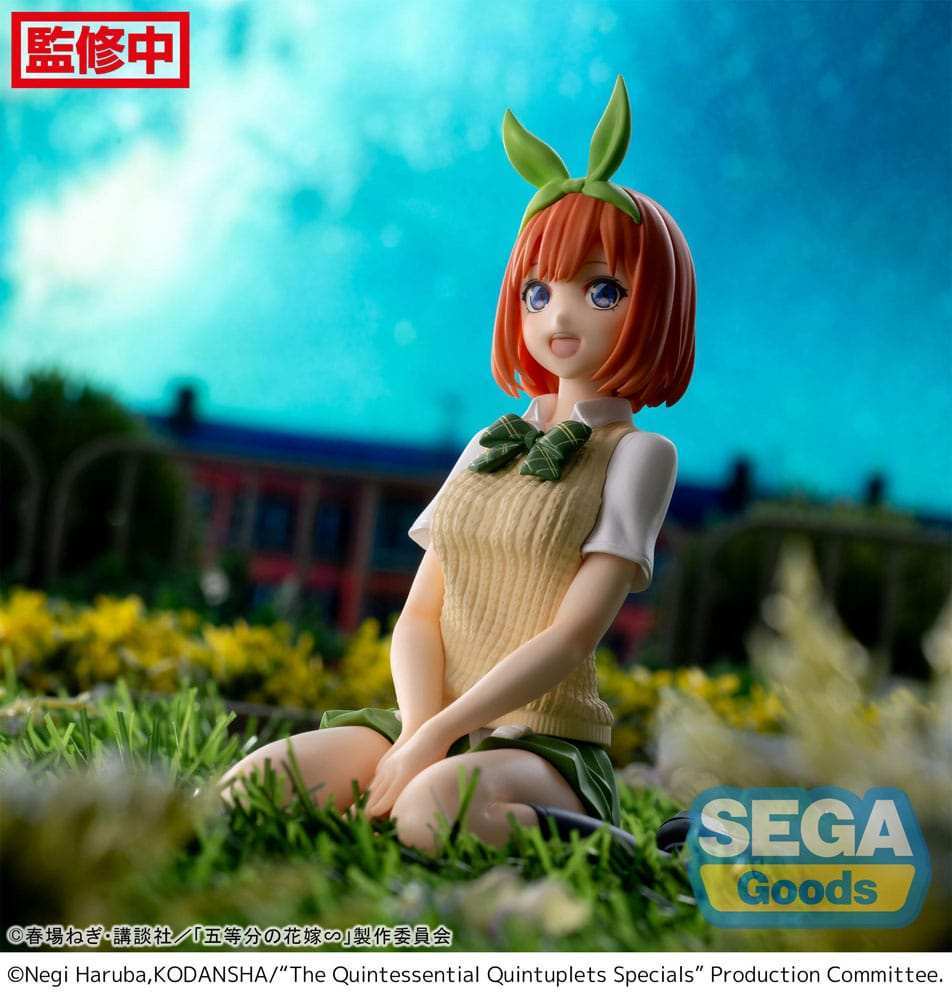 The Quintessential Quintuplets Specials PM Perching PVC Statue Yotsuba Nakano 9 cm - Smalltinytoystore