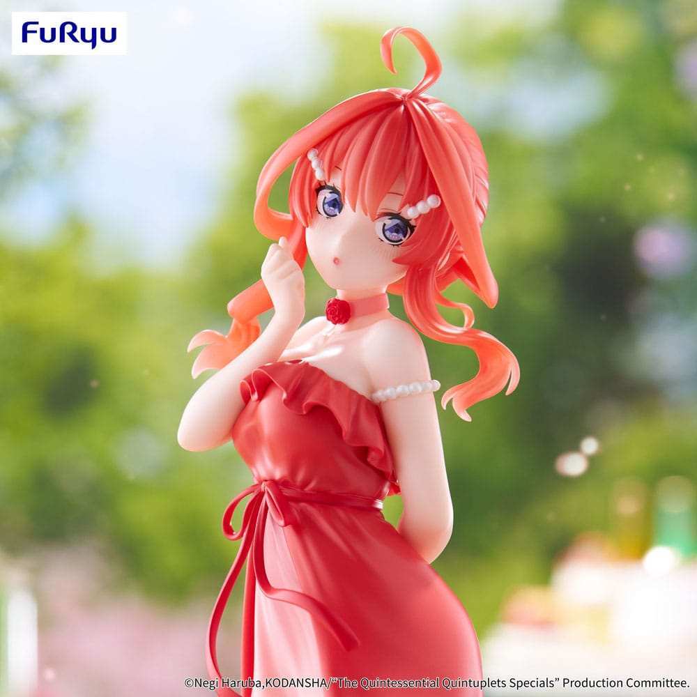 The Quintessential Quintuplets Specials Trio-Try-iT PVC Statue Itsuki Nakano Pastel Dress Ver. 22 cm - Smalltinytoystore