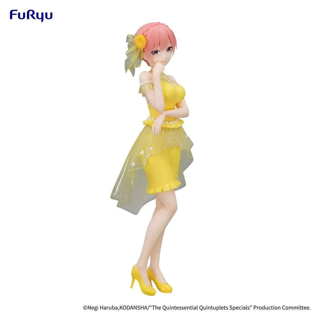 The Quintessential Quintuplets Trio-Try-iT PVC Statue Nakano Ichika Pastel Dress Ver. 21 cm - Smalltinytoystore