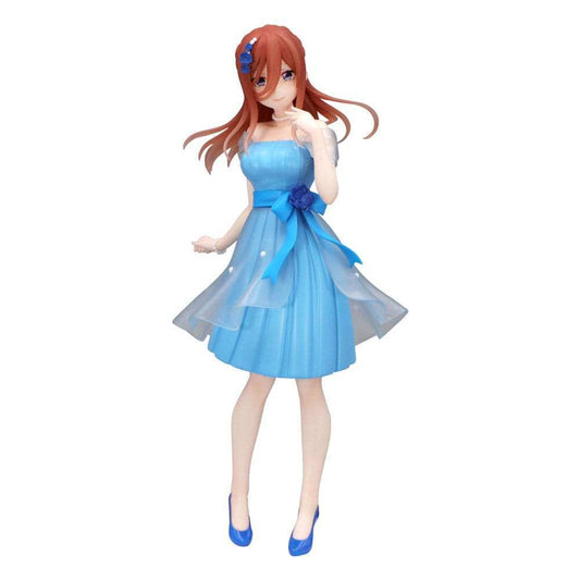 The Quintessential Quintuplets Trio-Try-iT PVC Statue Nakano Miku Pastel Dress Ver. 21 cm - Smalltinytoystore