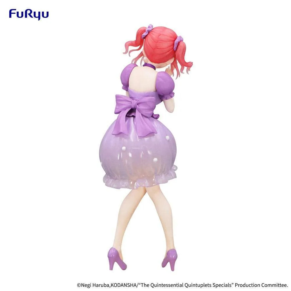 The Quintessential Quintuplets Trio-Try-iT PVC Statue Nakano Nino Pastel Dress Ver. 21 cm - Smalltinytoystore