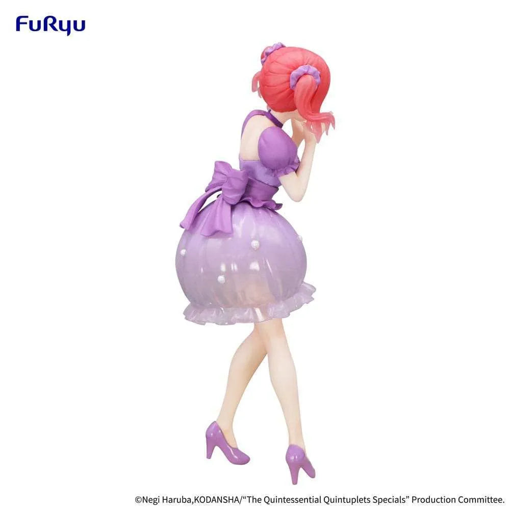 The Quintessential Quintuplets Trio-Try-iT PVC Statue Nakano Nino Pastel Dress Ver. 21 cm - Smalltinytoystore