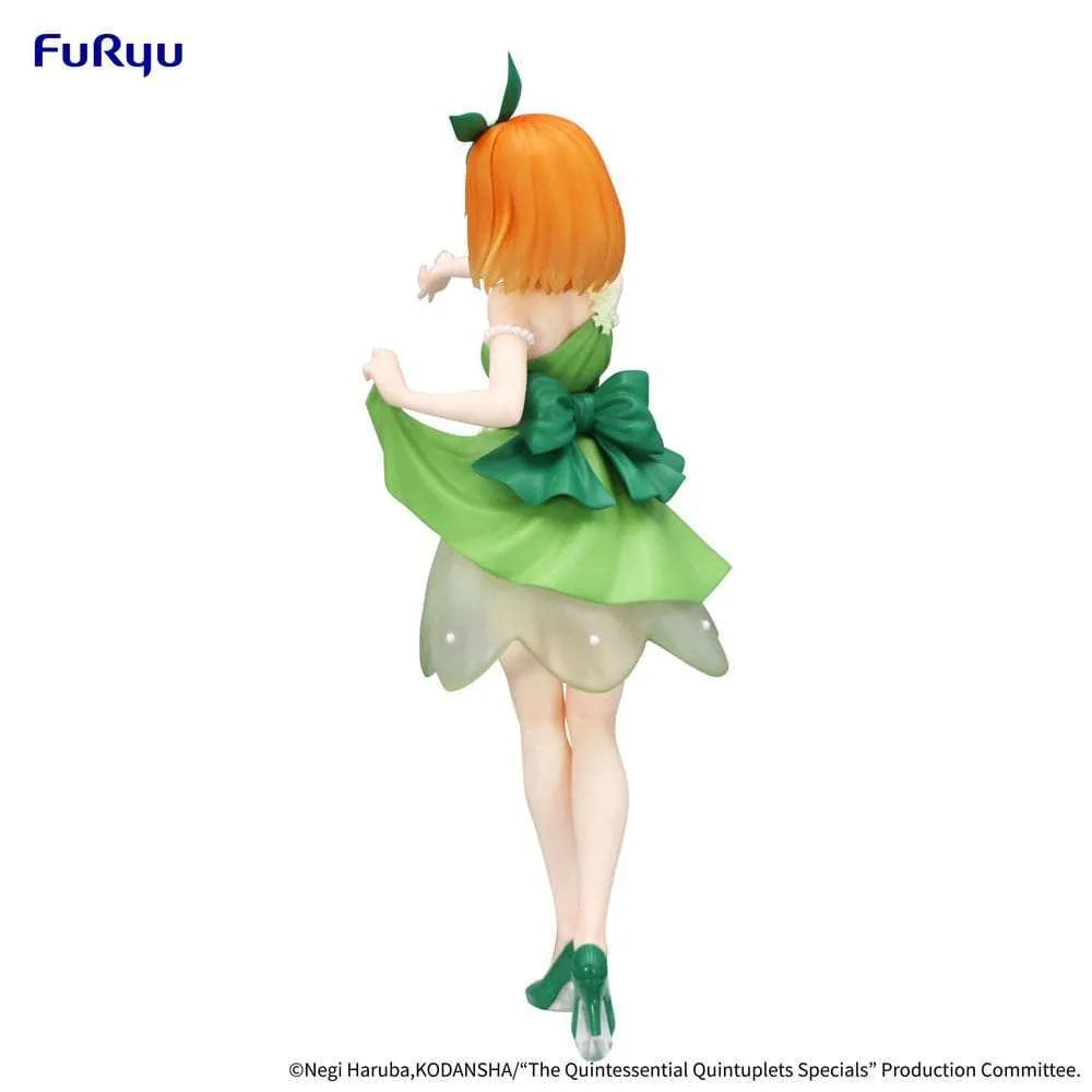 The Quintessential Quintuplets Trio-Try-iT PVC Statue Nakano Yotsuba Pastel Dress Ver. 22 cm - Smalltinytoystore
