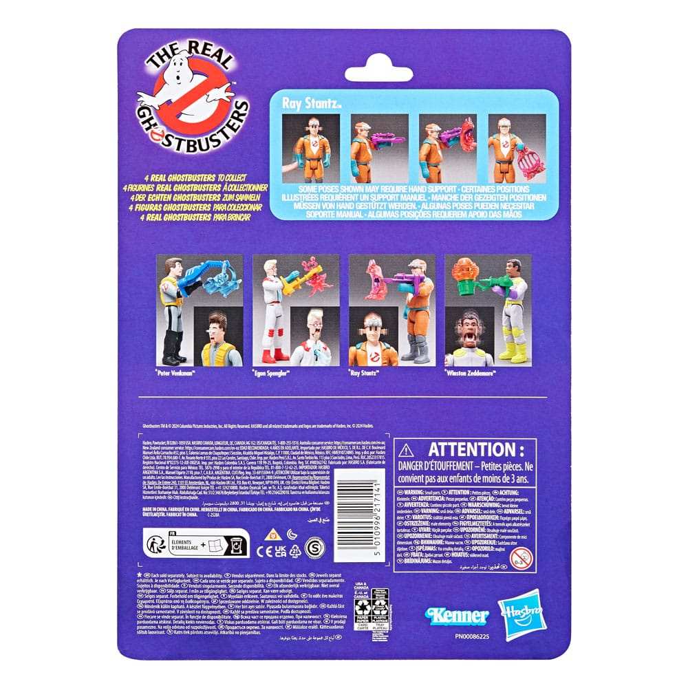 The Real Ghostbusters Kenner Classics Ray Stantz & Jail Jaw Geist - Smalltinytoystore