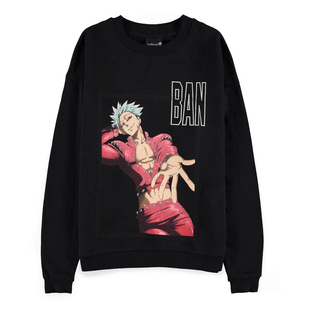 The Seven Deadly Sins: Ban Women's Crew Sweater Size M - Smalltinytoystore