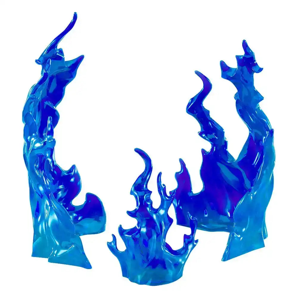 The Simple Effect Zubehör-Set für Figuren Flames: Blue - Smalltinytoystore