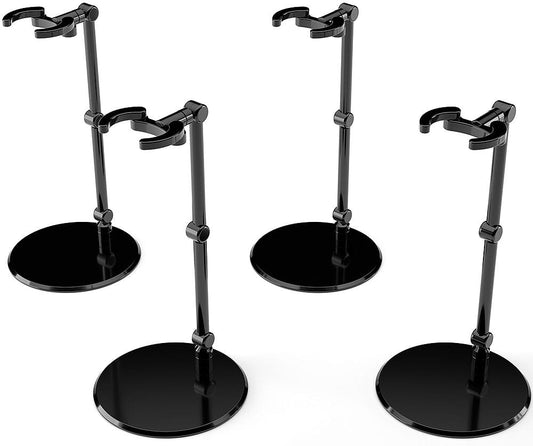 The Simple Stand Mini Nendoroid More Figurenständer mini Black 4er-Pack - Smalltinytoystore
